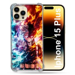 Coque Renforcée Pour Iphone 15 Plus Manga My Hero Academia Shoto Portrait