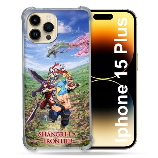 Coque Renforcée Pour Iphone 15 Plus Manga Shangri La Frontier Affiche