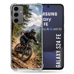 Coque Renforcée Pour Samsung Galaxy S24 FE Sport VTT Montagne