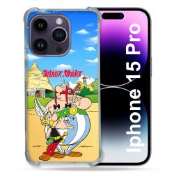 Coque Renforcée Pour Iphone 15 Pro Astérix Obélix Color
