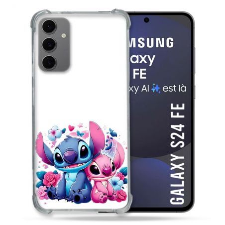 Coque Renforcée Pour Samsung Galaxy S24 FE Stitch Love