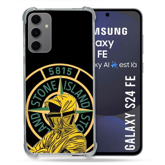 Coque Renforcée Pour Samsung Galaxy S24 FE Stone Island Color