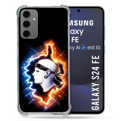 Coque Renforcée Pour Samsung Galaxy S24 FE Voyage Corse Brillante