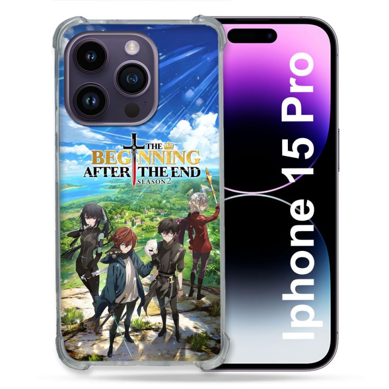 Coque Renforcée Pour Iphone 15 Pro Manga The Beginning After The End Affiche