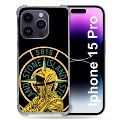 Coque Renforcée Pour Iphone 15 Pro Stone Island Color