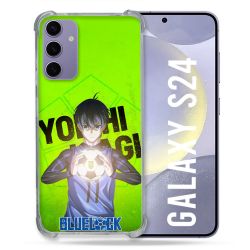 Coque Renforcée Pour Samsung Galaxy S24 Manga Blue Lock Yoichi Isagi