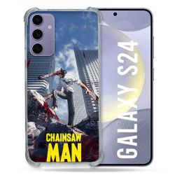 Coque Renforcée Pour Samsung Galaxy S24 Manga Chainsaw Man Denji