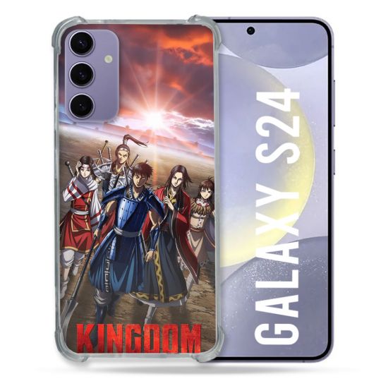 Coque Renforcée Pour Samsung Galaxy S24 Manga Kingdom Affiche