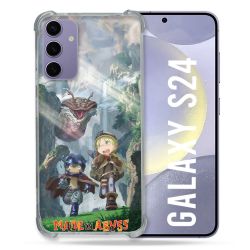 Coque Renforcée Pour Samsung Galaxy S24 Manga Made In Abyss Affiche