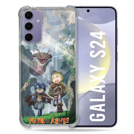 Coque Renforcée Pour Samsung Galaxy S24 Manga Made In Abyss Affiche
