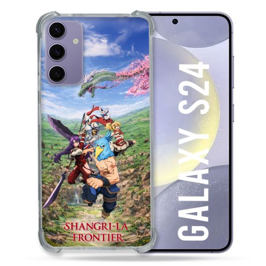 Coque Renforcée Pour Samsung Galaxy S24 Manga Shangri La Frontier Affiche