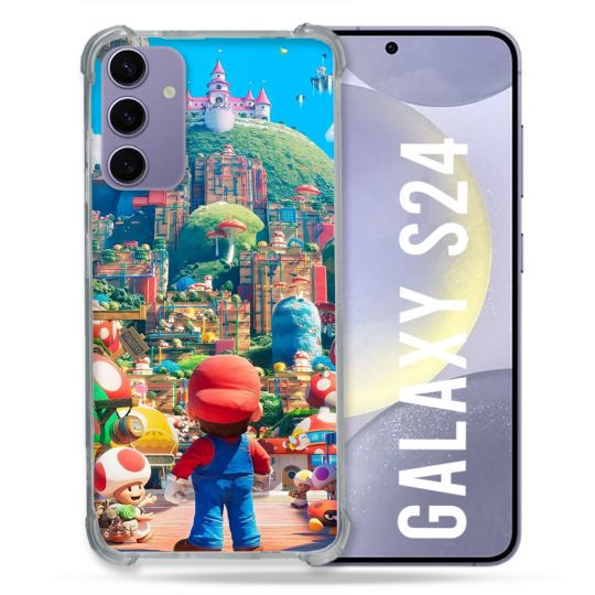 Coque Renforcée Pour Samsung Galaxy S24 Nintendo World