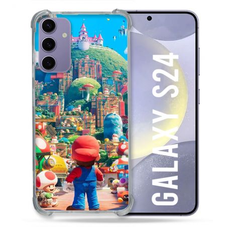 Coque Renforcée Pour Samsung Galaxy S24 Nintendo World