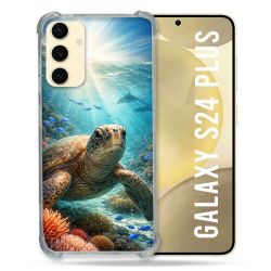 Coque Renforcée Pour Samsung Galaxy S24 Plus Animal Tortue Marine