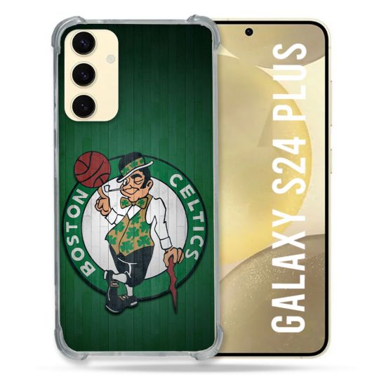 Coque Renforcée Pour Samsung Galaxy S24 Plus Basket Boston Celtics