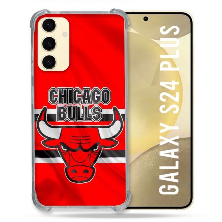 Coque Renforcée Pour Samsung Galaxy S24 Plus Basket Chicago Bulls