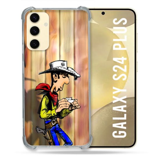 Coque Renforcée Pour Samsung Galaxy S24 Plus Lucky Luke