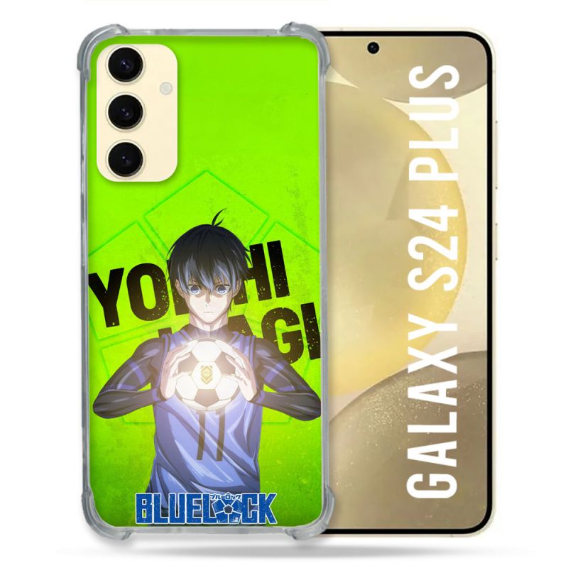 Coque Renforcée Pour Samsung Galaxy S24 Plus Manga Blue Lock Yoichi Isagi