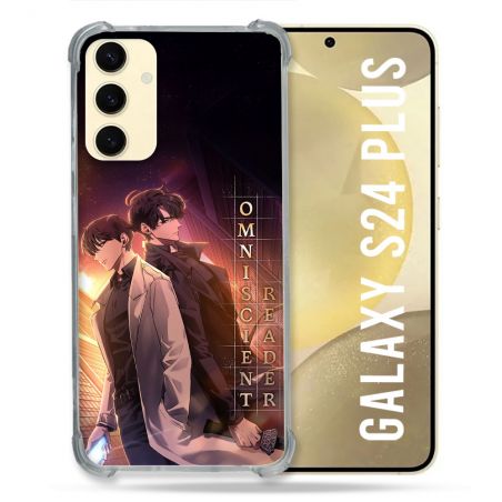 Coque Renforcée Pour Samsung Galaxy S24 Plus Manga Lecteur Omniscient Affiche