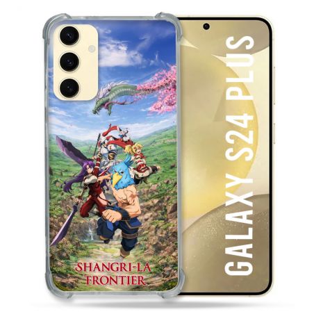 Coque Renforcée Pour Samsung Galaxy S24 Plus Manga Shangri La Frontier Affiche