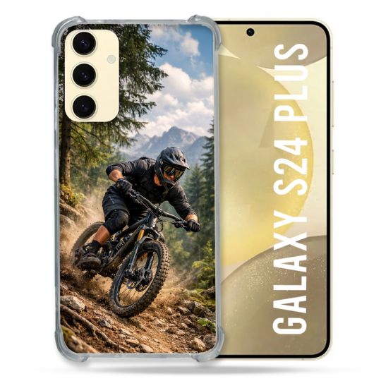 Coque Renforcée Pour Samsung Galaxy S24 Plus Sport VTT Montagne