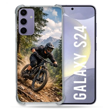 Coque Renforcée Pour Samsung Galaxy S24 Sport VTT Montagne