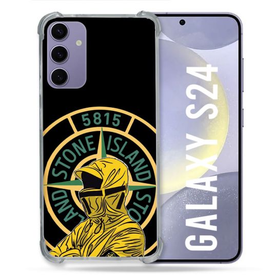 Coque Renforcée Pour Samsung Galaxy S24 Stone Island Color