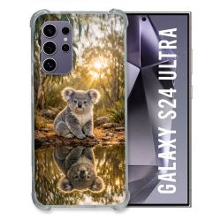 Coque Renforcée Pour Samsung Galaxy S24 Ultra Animal Koala Reflet