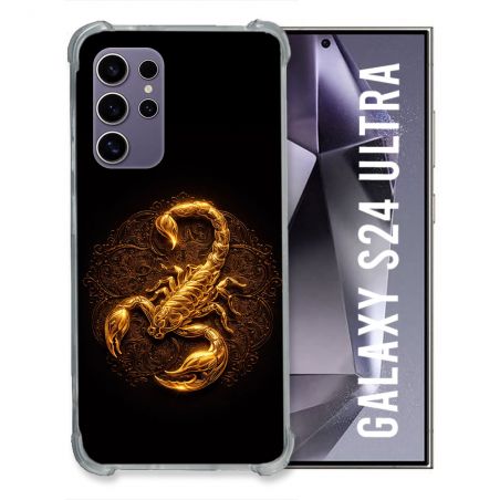 Coque Renforcée Pour Samsung Galaxy S24 Ultra Animal Scorpion Fresque 2026