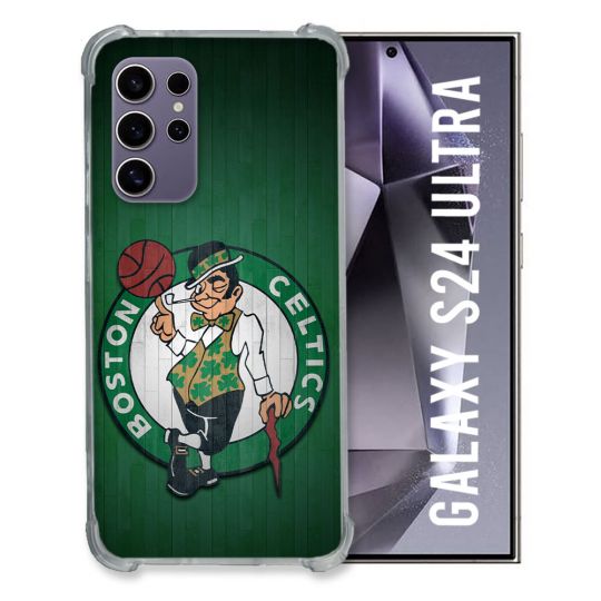 Coque Renforcée Pour Samsung Galaxy S24 Ultra Basket Boston Celtics