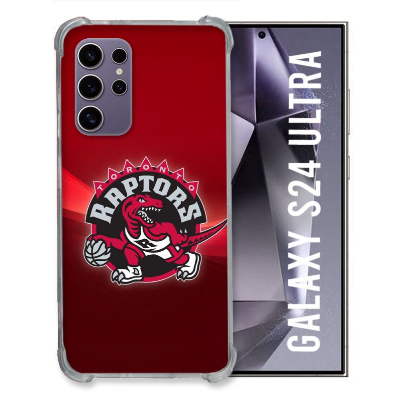 Coque Renforcée Pour Samsung Galaxy S24 Ultra Basket Toronto Raptors