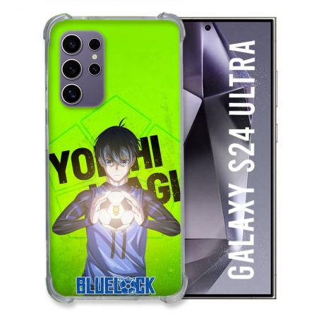 Coque Renforcée Pour Samsung Galaxy S24 Ultra Manga Blue Lock Yoichi Isagi