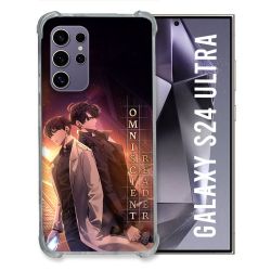 Coque Renforcée Pour Samsung Galaxy S24 Ultra Manga Lecteur Omniscient Affiche