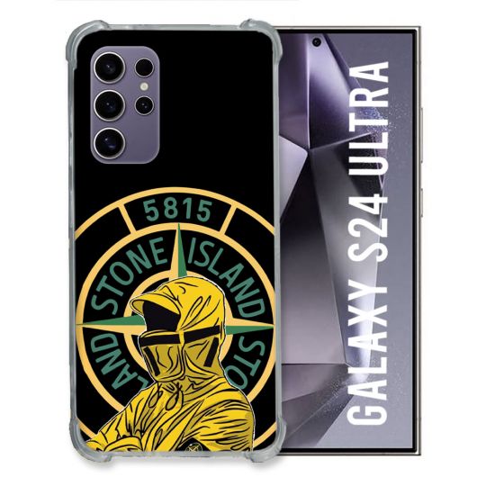 Coque Renforcée Pour Samsung Galaxy S24 Ultra Stone Island Color