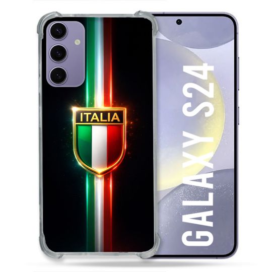 Coque Renforcée Pour Samsung Galaxy S24 Voyage Drapeau Italie 3 2026