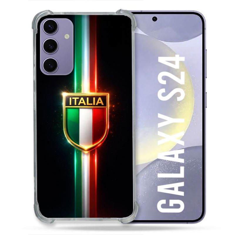 Coque Renforcée Pour Samsung Galaxy S24 Voyage Drapeau Italie 3 2026