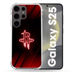 Coque Renforcée Pour Samsung Galaxy S25 Basket Houston Rockets