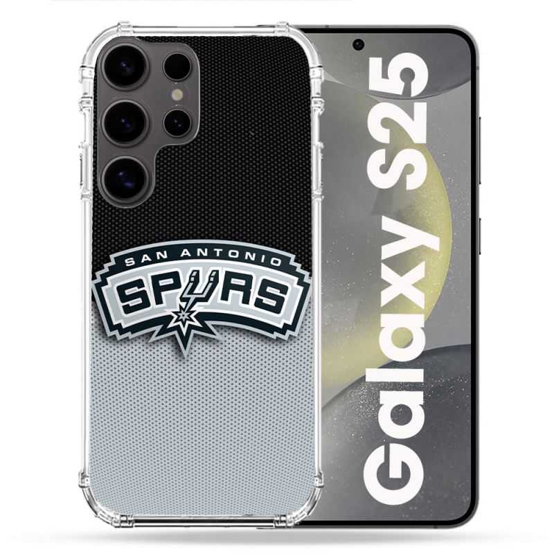 Coque Renforcée Pour Samsung Galaxy S25 Basket San Antonio Spurs