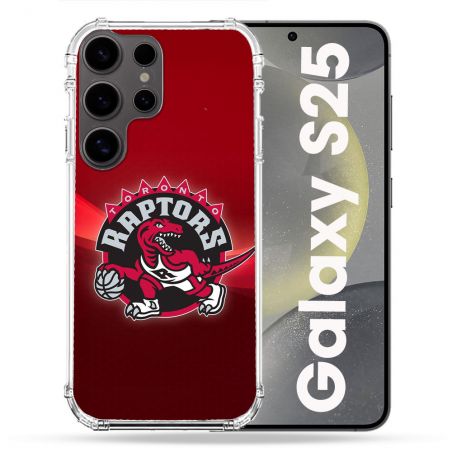 Coque Renforcée Pour Samsung Galaxy S25 Basket Toronto Raptors