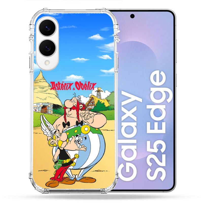 Coque Renforcée Pour Samsung Galaxy S25 EDGE Astérix Obélix Color