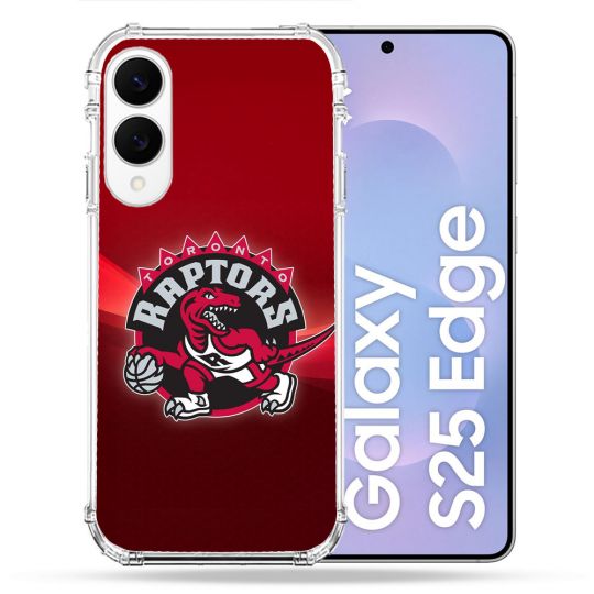 Coque Renforcée Pour Samsung Galaxy S25 EDGE Basket Toronto Raptors