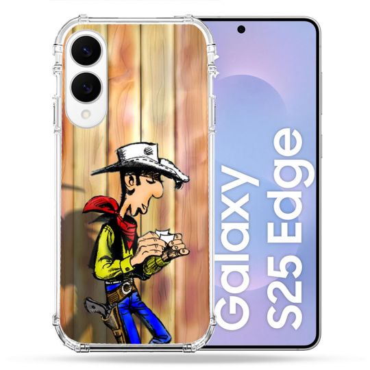 Coque Renforcée Pour Samsung Galaxy S25 EDGE Lucky Luke