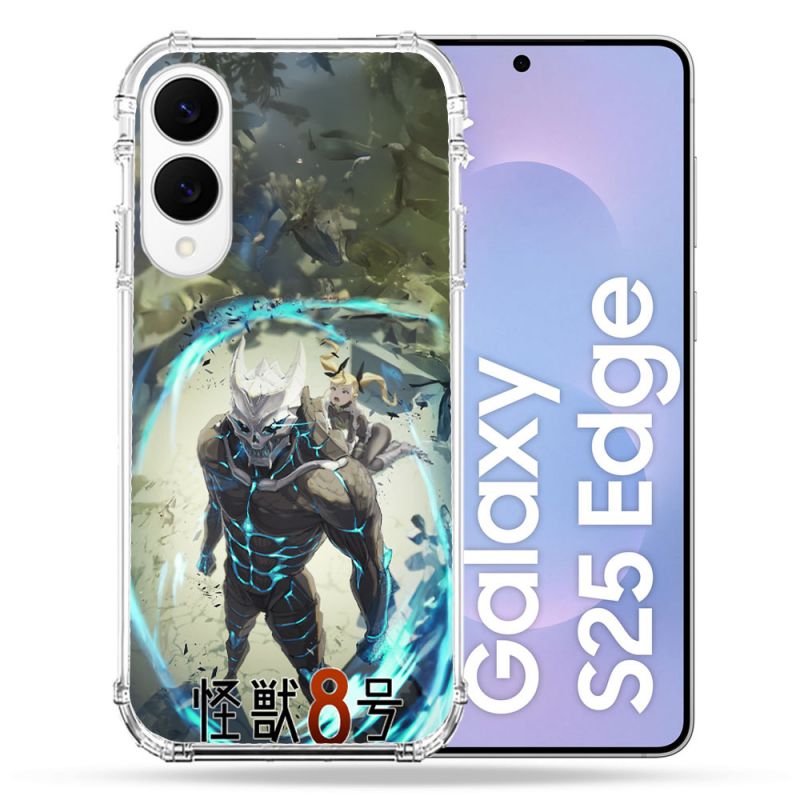 Coque Renforcée Pour Samsung Galaxy S25 EDGE Manga Kaiju N° 8 Kafka Hibino