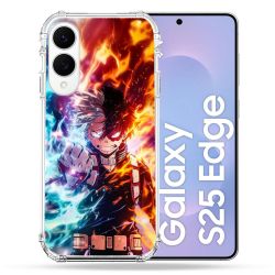 Coque Renforcée Pour Samsung Galaxy S25 EDGE Manga My Hero Academia Shoto Portrait