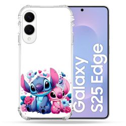 Coque Renforcée Pour Samsung Galaxy S25 EDGE Stitch Love