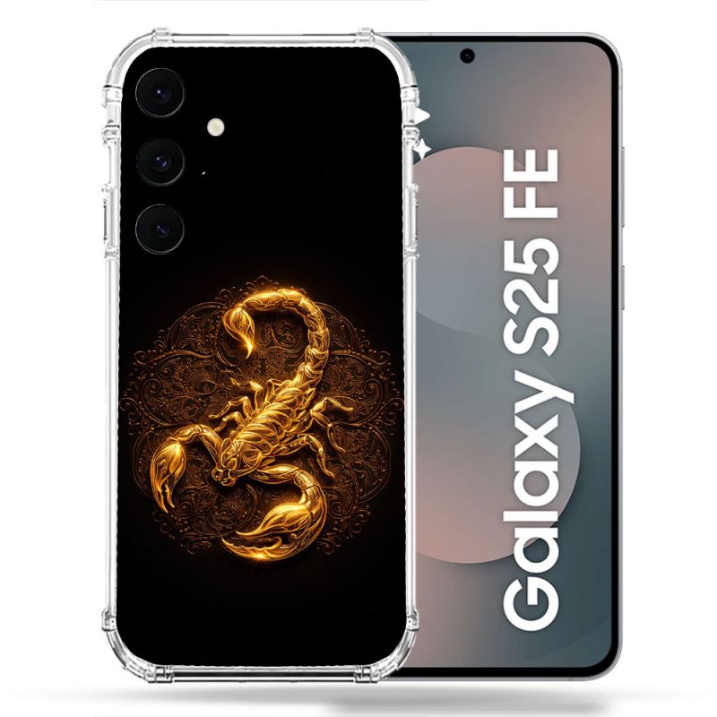 Coque Renforcée Pour Samsung Galaxy S25 FE Animal Scorpion Fresque 2026