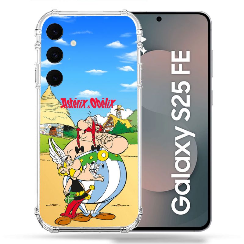 Coque Renforcée Pour Samsung Galaxy S25 FE Astérix Obélix Color