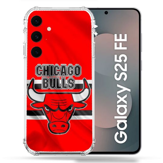 Coque Renforcée Pour Samsung Galaxy S25 FE Basket Chicago Bulls