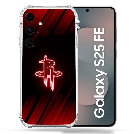 Coque Renforcée Pour Samsung Galaxy S25 FE Basket Houston Rockets