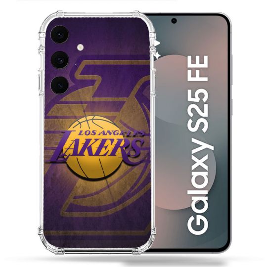Coque Renforcée Pour Samsung Galaxy S25 FE Basket Los Angeles Lakers